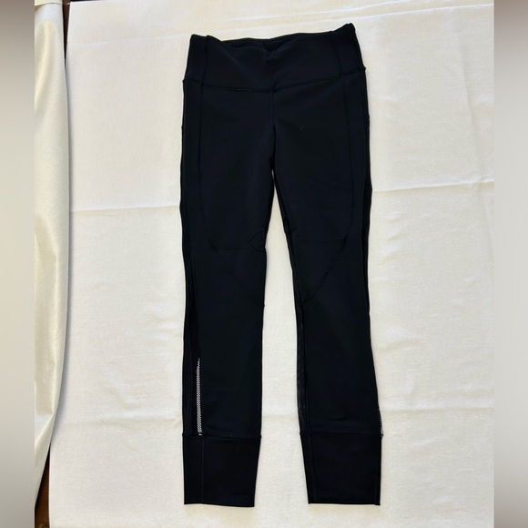 Lululemon Cropped Running Leggings - Size 6 - Picture 2 of 13